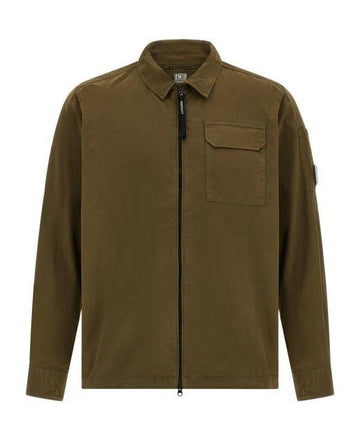 CP COMPANY Gabardine Overshirt mit Reißverschluss 25FW 683 152205015 [P]