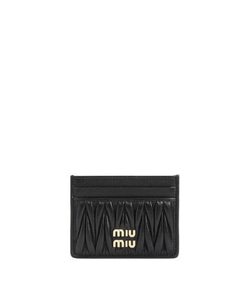 MIU MIU Kartenetui aus Nappaleder 5MC076 AFPP F0002 152206261 [P]