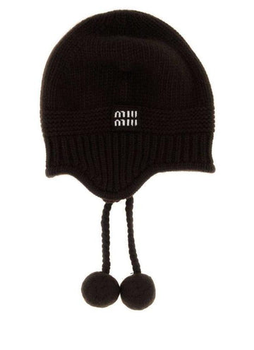 Miu Miu Cashmere Hat 152206289 [P]