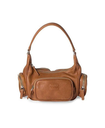 Miu Miu Nappa Leather Pocket Bag 152206308 [P]