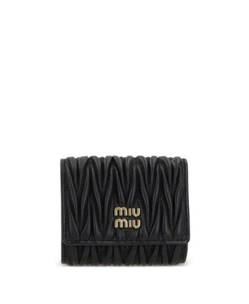 Miu Miu Small Napa Leather Wallet 152206344 [P]
