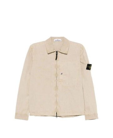 STONE ISLAND gebürstete Baumwoll-Canvas Jacke L1S15 1200031 S00WN V019A 156725938 [P]