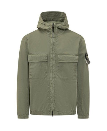 Stone Island Stretch Cotton Twill Hooded Jacket L1S15 S0A10 V005G 156725997 [P]
