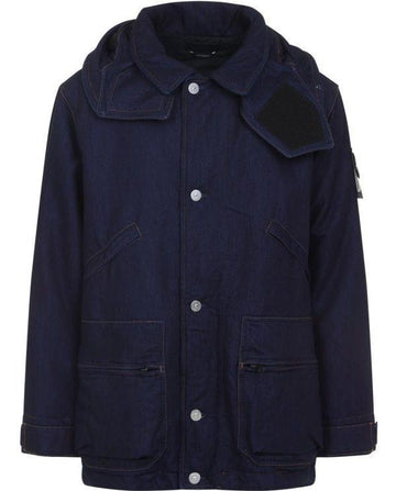 STONE ISLAND ポリプロピレンデニムライトリンスジャケット 156726076 [P]