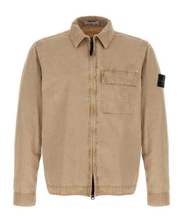 STONE ISLAND ブラッシュドコットンキャンバス 156726049 [P]