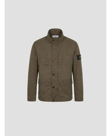 Stone Island Waxed Pigment Cotton Tela L1S15 4100024 S0290 V007C 156726105 [P]