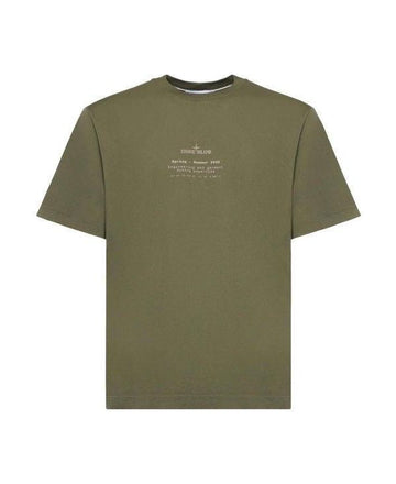 STONE ISLAND 2100001 Baumwoll-Jersey T-Shirt Organisch Kurzarm 156726348 [P]