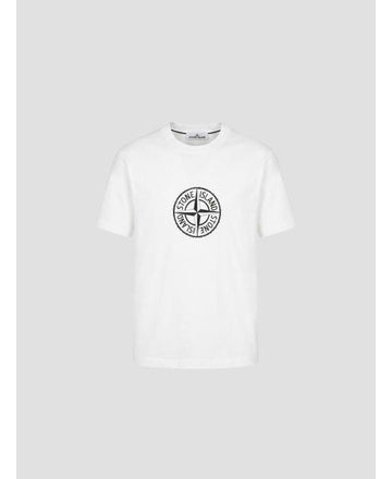 STONE ISLAND 2100001 Baumwoll-Jersey T-Shirt Organic Kurzarm 156726367 [P]