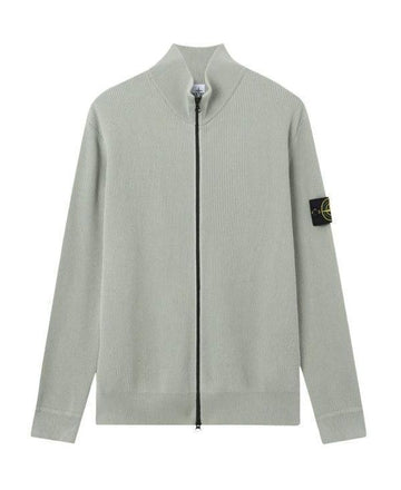 STONE ISLAND 5100126 Soft Cotton Zip Sweater Organic 156726463 [P]