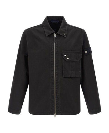Stone Island Light Fabric Denim TC Overshirt Denim TC Jacket 156726485 [P]