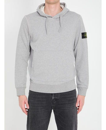 STONE ISLAND Hoodie Regularfit aus Baumwollfleece L1S15 6100062 S0M51 V0M64 156726493 [P]