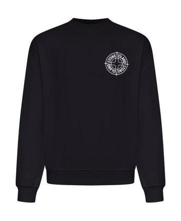 STONE ISLAND コットンフリーススウェットシャツ 156726590 [P]