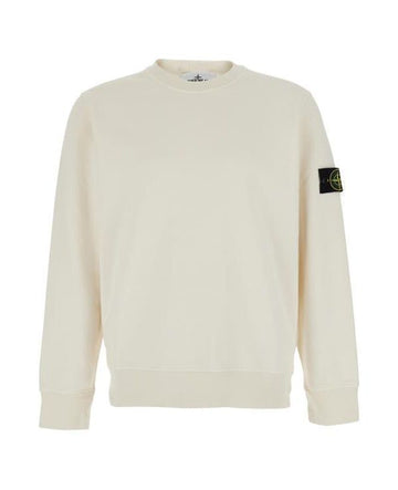 STONE ISLAND コットンフリースレギュラーフィットクルーL1S15 156726573 [P]