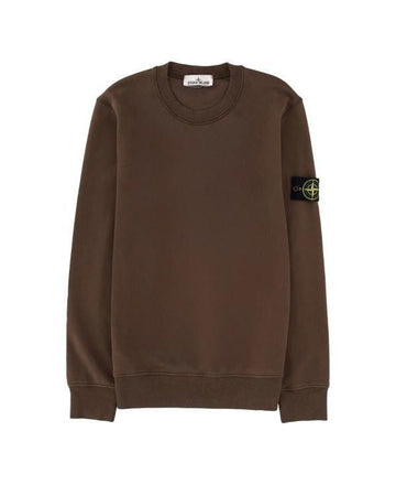 STONE ISLAND コットンフリースレギュラーフィットクルーL1S15 156726654 [P]