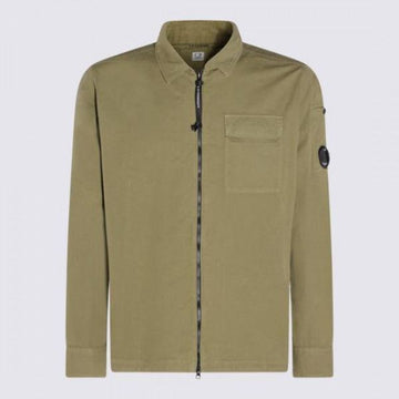 CP COMPANY レンズオーバーシャツオーガニックジッパーレンズ 156726875 [P]