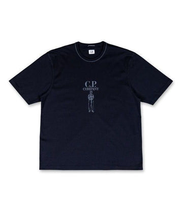 CP Company Mercerized Jersey 302 Twist Short Sleeve 20CMTS120A 110580W 888 156727441 [P]