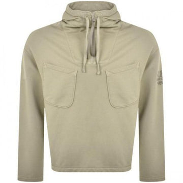 CP COMPANY ブラッシュドエマライズドダイアゴナルフリースフード 156727452 [P]