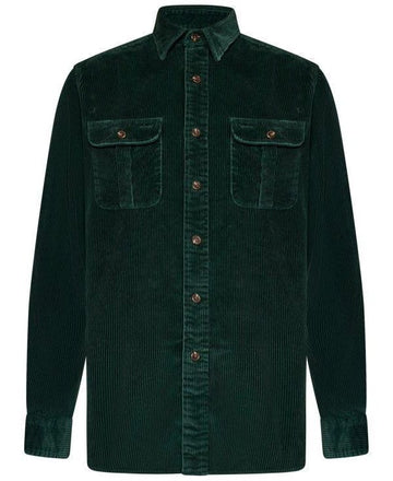 POLO RALPH LAUREN Klassische Passform Sweedepatch Cordhemd 156727709 [P]