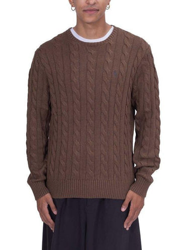 Polo Ralph Lauren Cable Knit with Pony Logo Embroidery 156727779 [P]