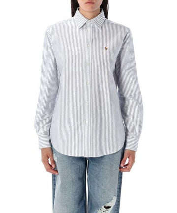 Polo Ralph Lauren Striped Cotton Shirt with Pony Logo Embroidery 156728161 [P]