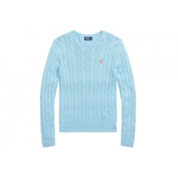 Polo Ralph Lauren Cable Knit Pima Cotton Sweater with Pony Logo 156728274 [P]