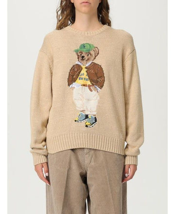 Polo Ralph Lauren Cotton Crewneck Sweater with Polo Bear 156728202 [P]
