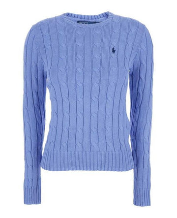 Polo Ralph Lauren Cable Knit Pima Cotton Sweater with Embroidered Pony Logo 156728246 [P]