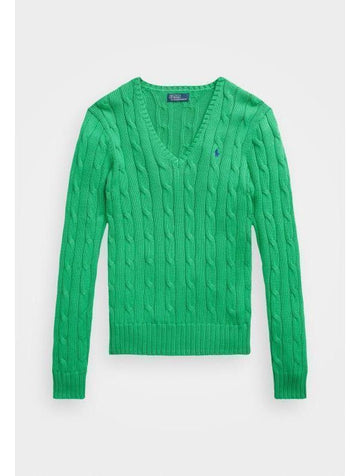 Polo Ralph Lauren Pony Logo Embroidered Pima Cotton V-Neck Knit 156728297 [P]