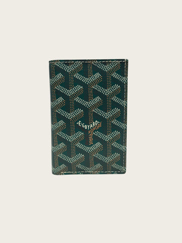 Goyard Special Green Saint Pierre Card Holder Wallet 160079608 [P]