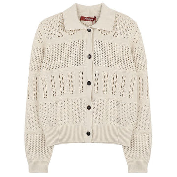 MAXMARA Cotton-Blend Strickcardigan 156973148 [P]