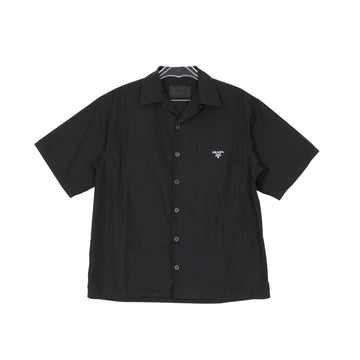 Prada Logo Pocket Short Sleeve Shirt 159704650 [P]