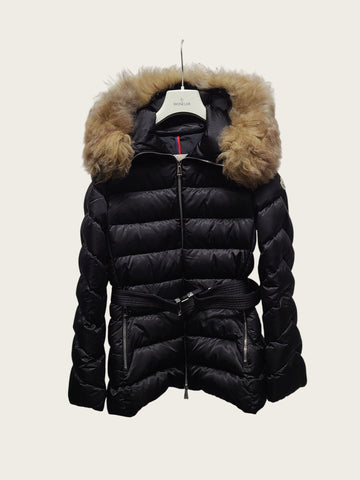 MONCLER Kurzjacke mit Kapuze und Schurwollbesatz 160079817 [P]