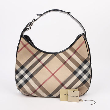 Burberry Nova Check Hobo Shoulder Bag 159753323 [P]