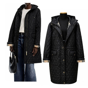 Burberry Quilted Long Jacket 158360186 [P]