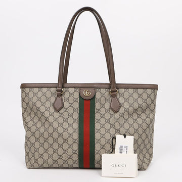 Gucci Ophidia GG Medium Tote Bag Brown 159760894 [P]