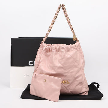 CHANEL Small Calfskin Shoulder Bag Pink with Gold Hardware 159801147 [P]