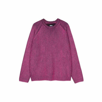 stussy Contrast Rib Sweater Pink 117226 152739434 [P]