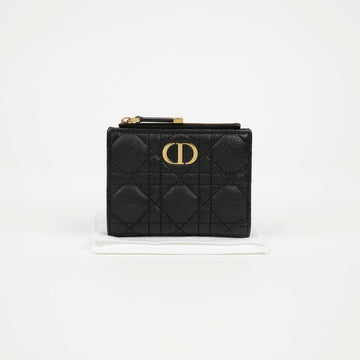 Dior Caro Dahlia Wallet Black 158877353 [P]