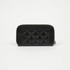 CHANEL キャビアスキン ボーイ ジッパー 中財布 ブラック 159274228 [P]