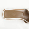 HERMES Sandalen aus Kalbsleder Weiß 159542228 [P]