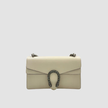 Gucci Dionysus Small Shoulder Bag Ivory 400249 160081723 [P]
