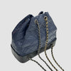 CHANEL Gabrielle Rucksack Klein Navy 25 160081803 [P]