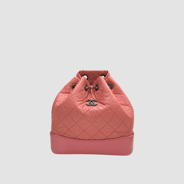 CHANEL ガブリエル バックパック ピンク スモール 29番台 160081820 [P]