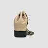 CHANEL Gabrielle Rucksack klein Beige 26 160081854 [P]