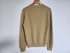 COMME DES GARCONS Karokardigan in Beige mit schwarzem Aufnäher für Herren AZ-N024 160085351 [P]