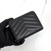 SAINT LAURENT Monogram Compact Zipper 3-Fach Geldbörse Schwarz (403723) 160091695 [P]