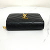 SAINT LAURENT Monogram Compact Zipper 3-Fach Geldbörse Schwarz (403723) 160091695 [P]