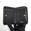 SAINT LAURENT Monogram Compact Zipper 3-Fach Geldbörse Schwarz (403723) 160091695 [P]