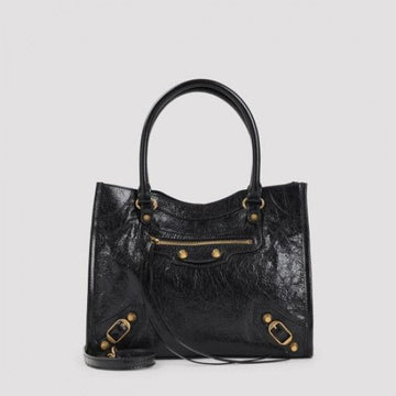 BALENCIAGA Mini Tote Bag mit Vintage-Goldverzierungen 156799748 [P]