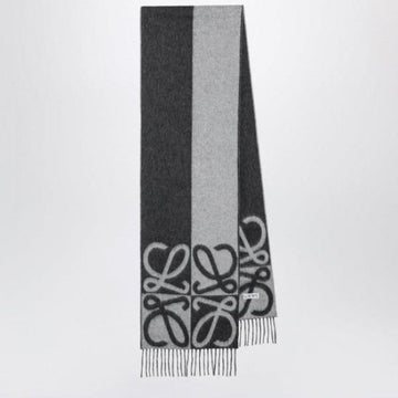 LOEWE ウールとカシミヤのスカーフ 156800078 [P]